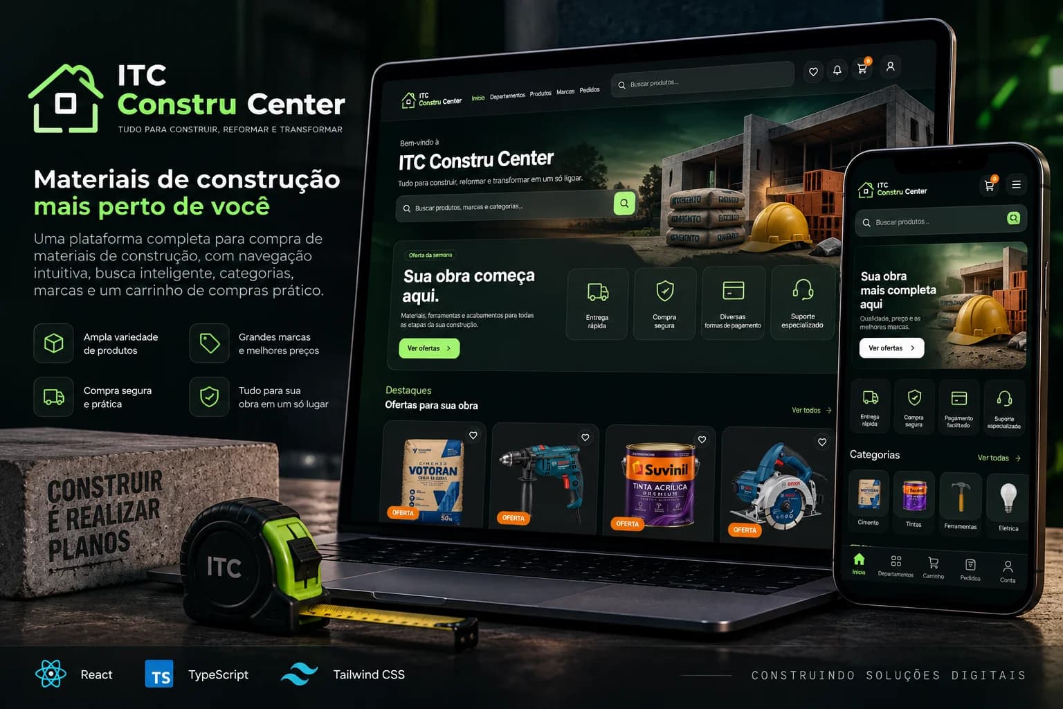 ITC Constru Center construction materials e-commerce